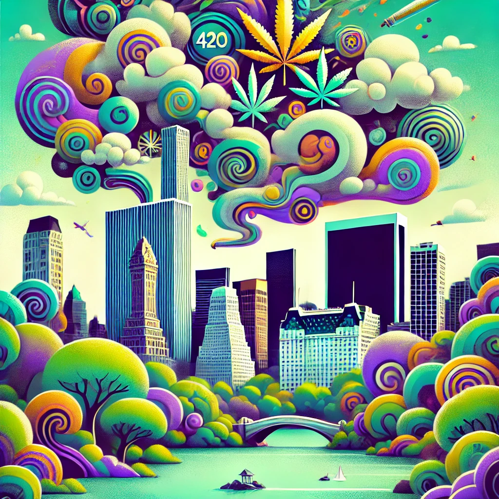 420 weekend NYC celebration in Manhattan with cannabis-friendly events