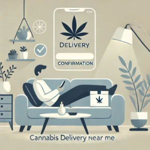 Cannabis delivery near me service dropping off premium weed