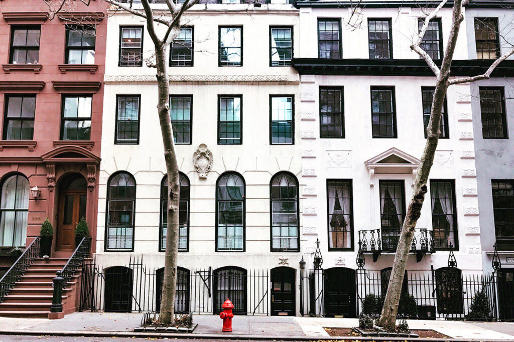 A Manhattan street