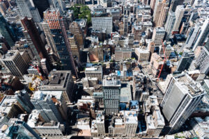 A New York City skyline