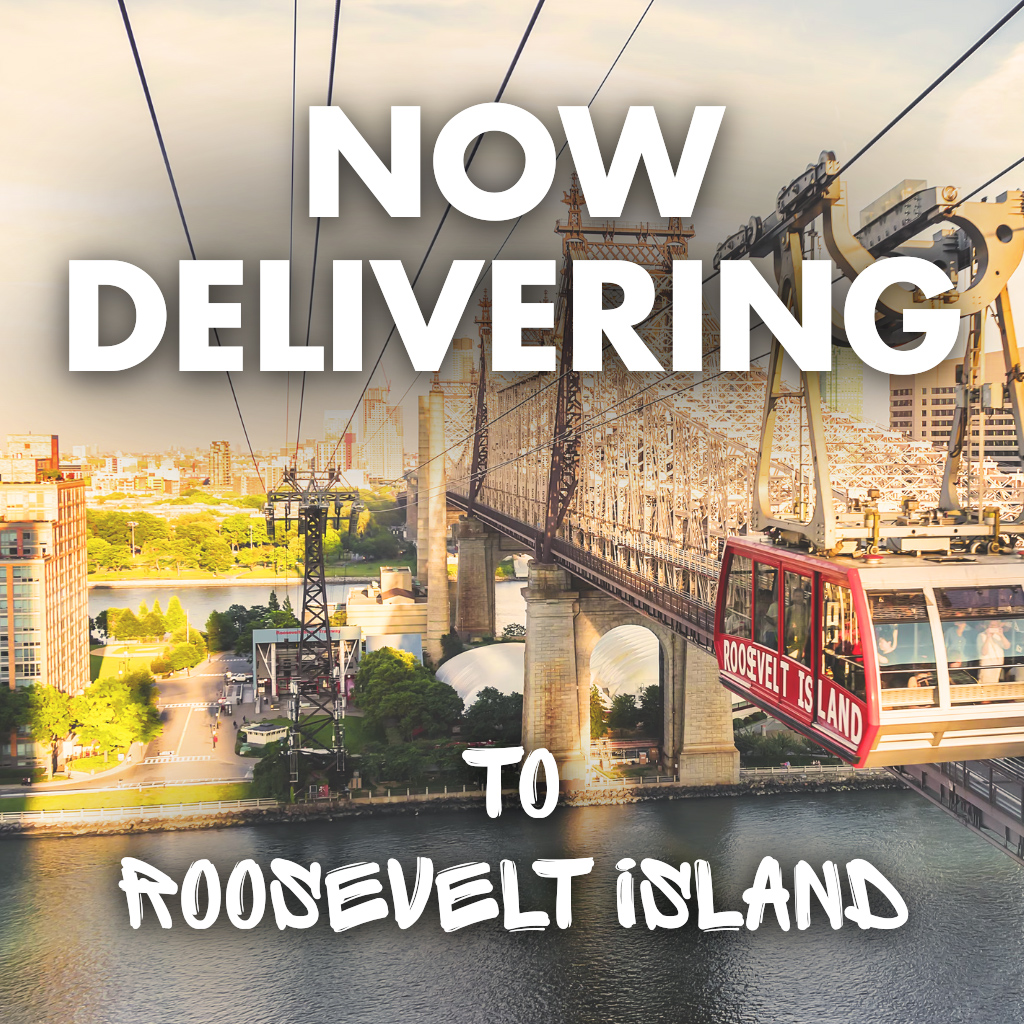 Now Delivering to Roosevelt Island