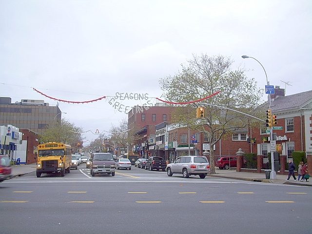 Bell Boulevard at Northern Boulevard in Bayside, Queens