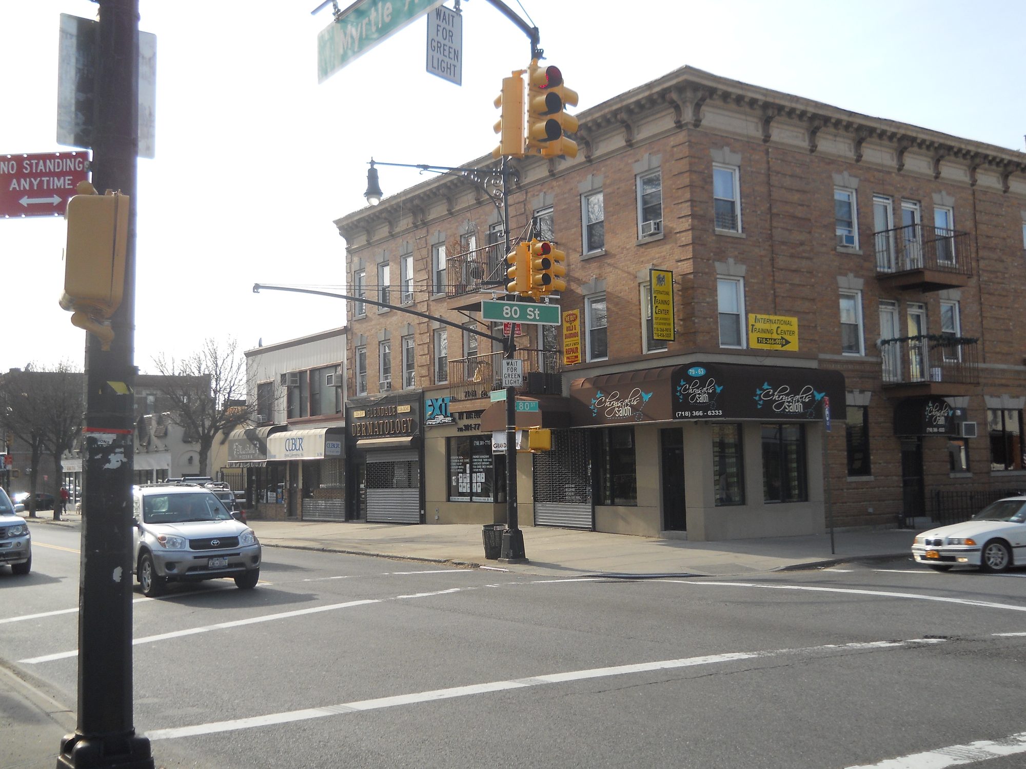 Myrtle Avenue in Glendale, Queens