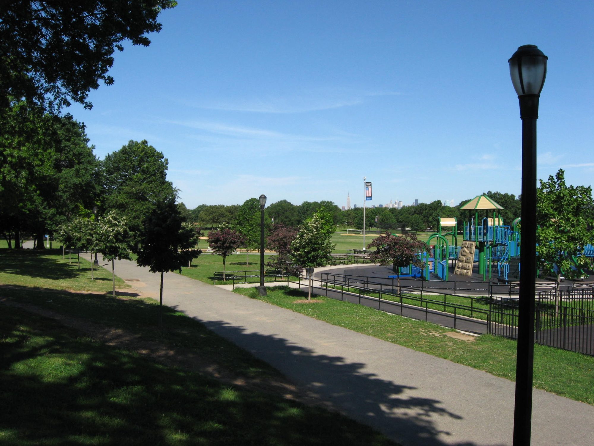 Juniper Valley Park in Middle Village, Queens