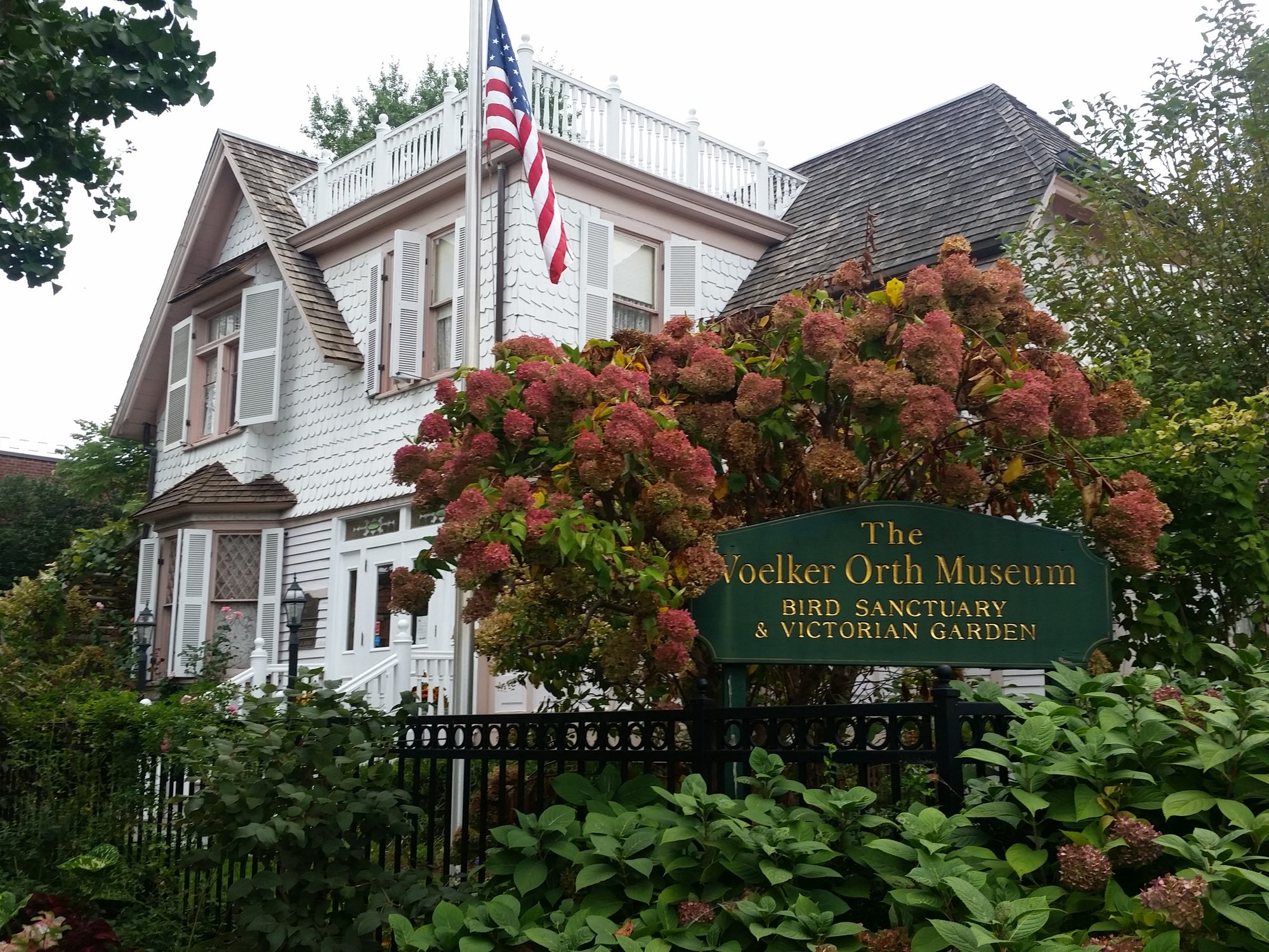 Voelker Orth Museum, a Victorian house and garden in Murray Hill, Queens