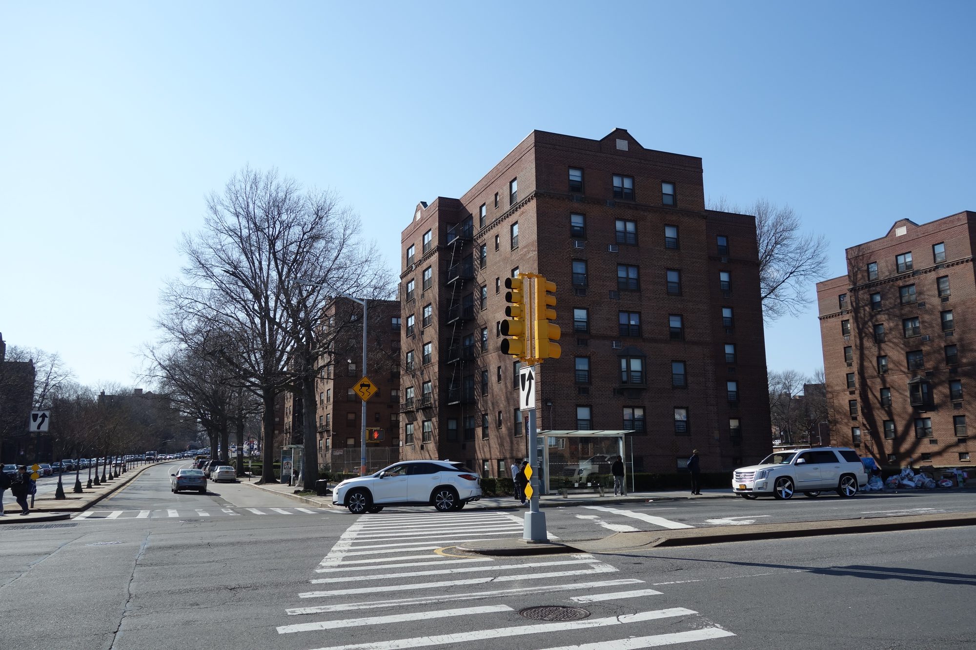 Electchester apartment buildings at Jewel Avenue and 164th Street in Queens